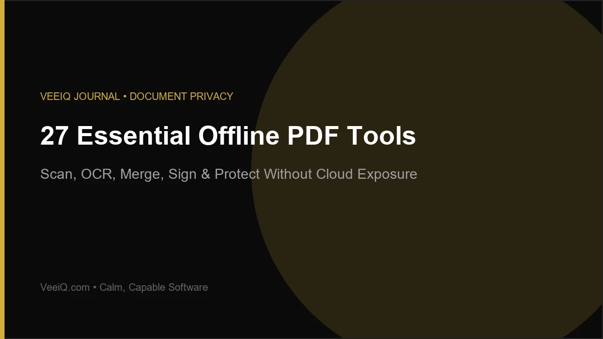 The Complete Guide to 27 Essential PDF Tools on Android